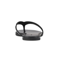 Balenciaga - Women's Leather Logo Printed Flip Flops