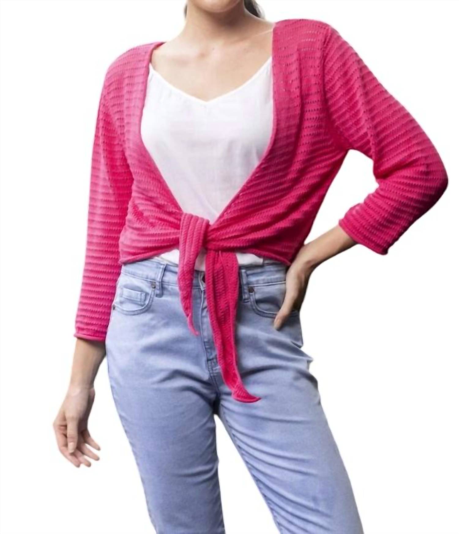 Orientique - Knit Essentials Tie Shrug