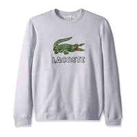Lacoste - Men's Graphic Croc Non Brushed Fleece Sweatshirt