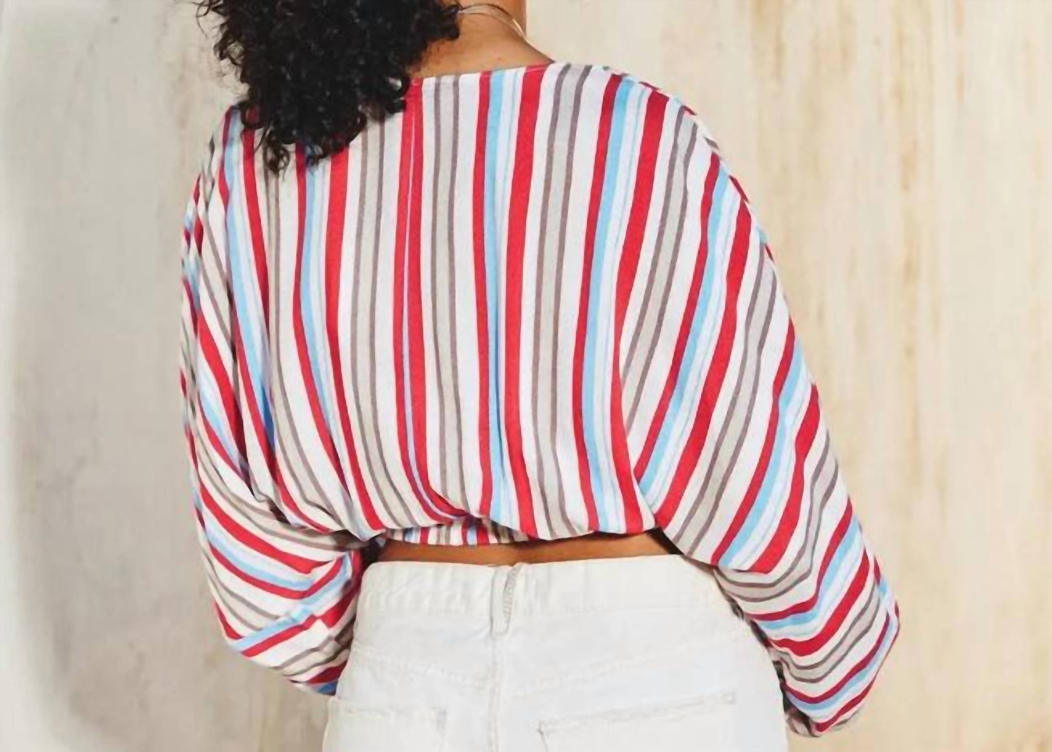 Dress Forum - Multi Stripe Blouse