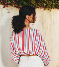 Dress Forum - Multi Stripe Blouse