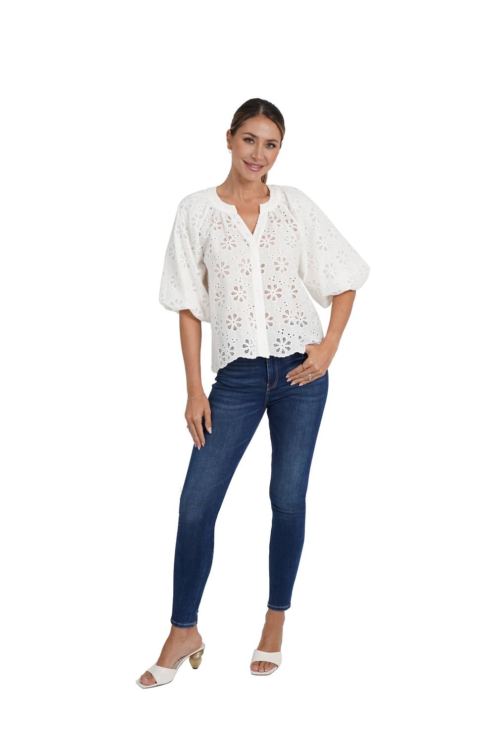 Love Token - Blake Eyelet Blouse