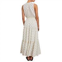 Rails Women's Loulou Dress in ivory zanzibar - women's dress - detail view