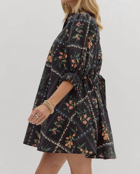 Entro - Botanical Mini Dress