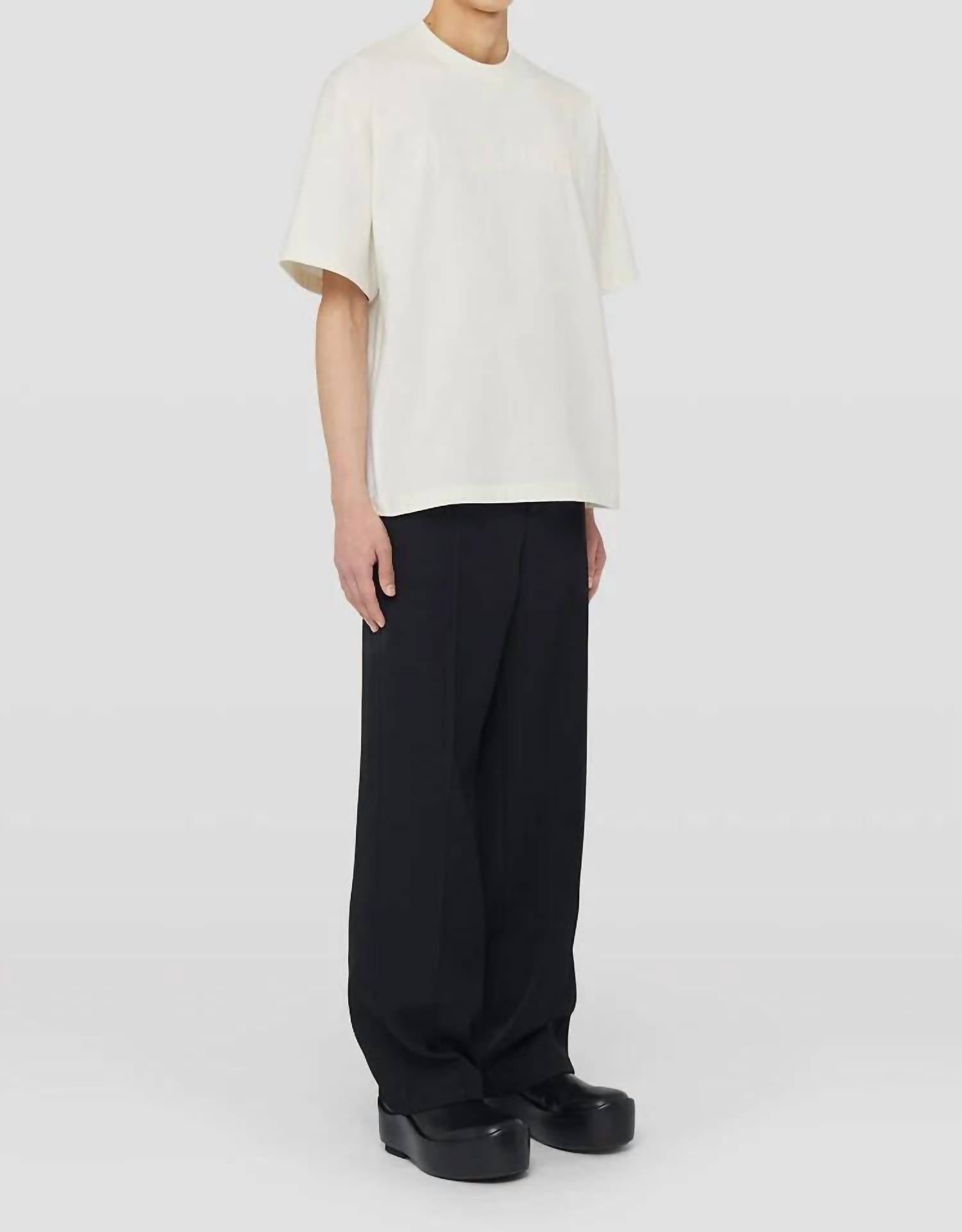 Jil Sander - Men's Short Sleeve Logo Tee