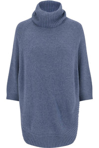 Bishop + Young - Casual Clutch Naomi Turtleneck Poncho