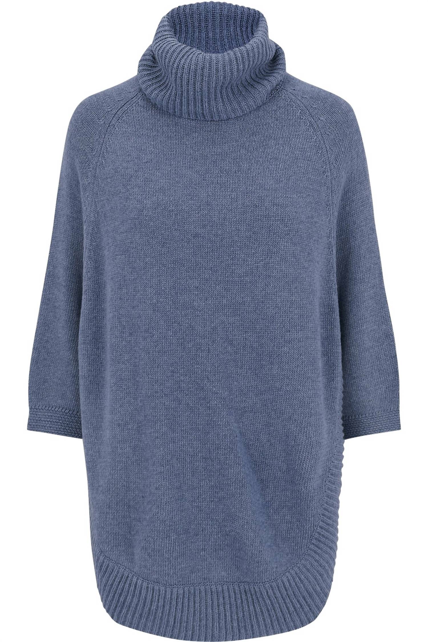 Bishop + Young - Casual Clutch Naomi Turtleneck Poncho
