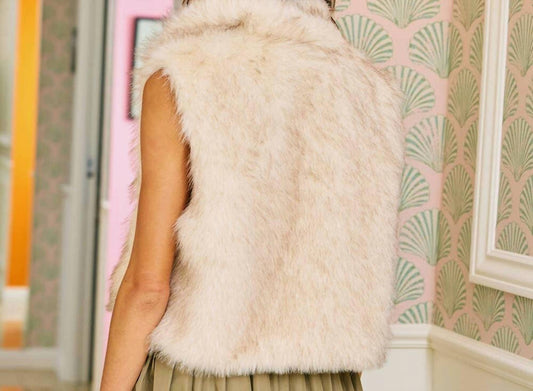 Bucketlist - Eliza Faux Fur Vest