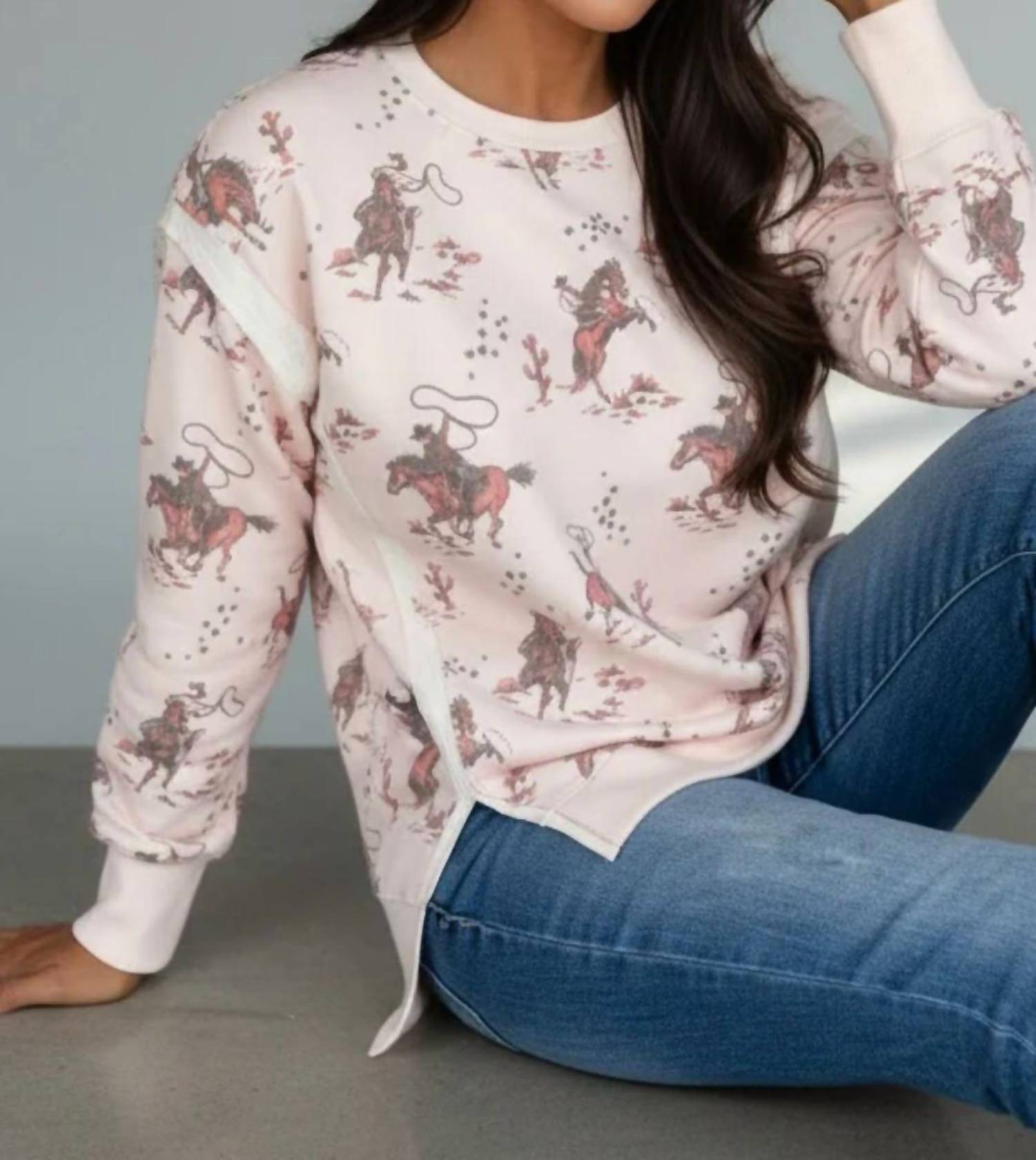 Blakeley - Ranch Girl Classic Oversize Pullover