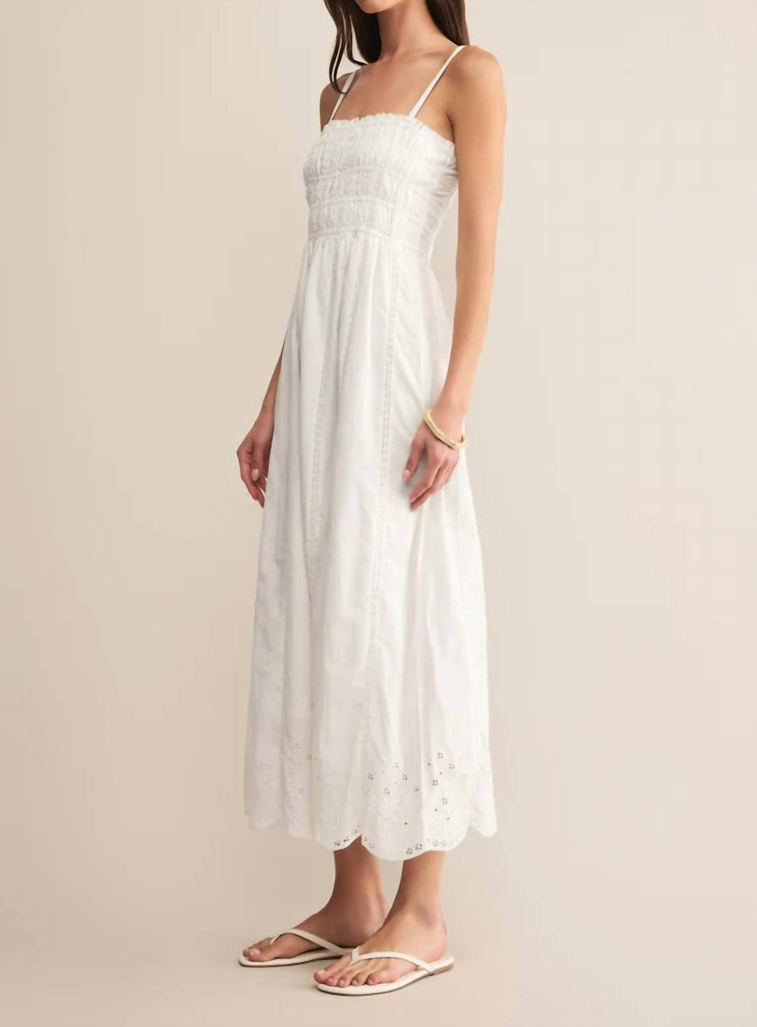 Z Supply - Women's Dani Embroidered Midi Dress