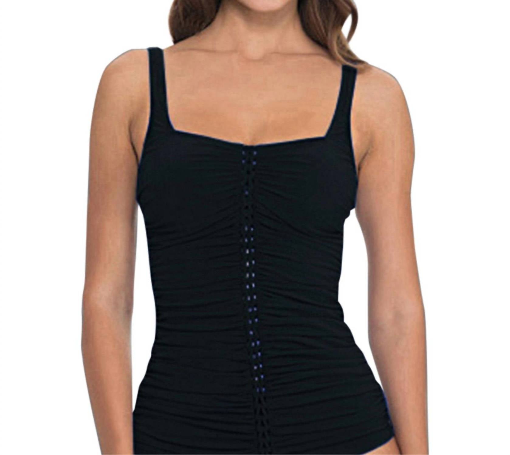 Profile By Gottex - Shirred Tankini Top