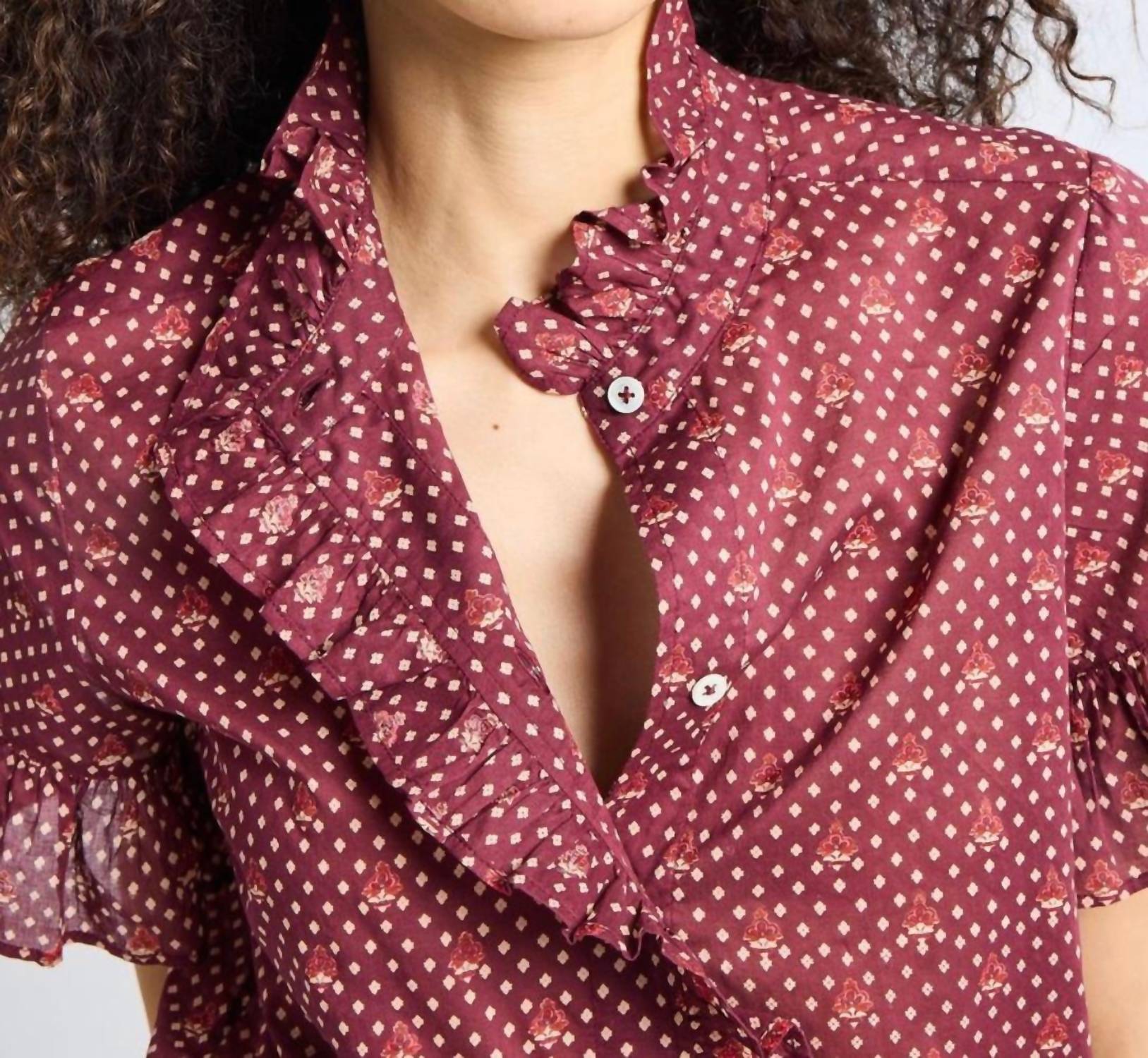 Mille - Vanessa Ruffles Top