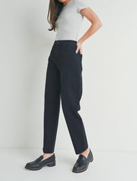 Just Black Denim - Tapered Barrel Jeans