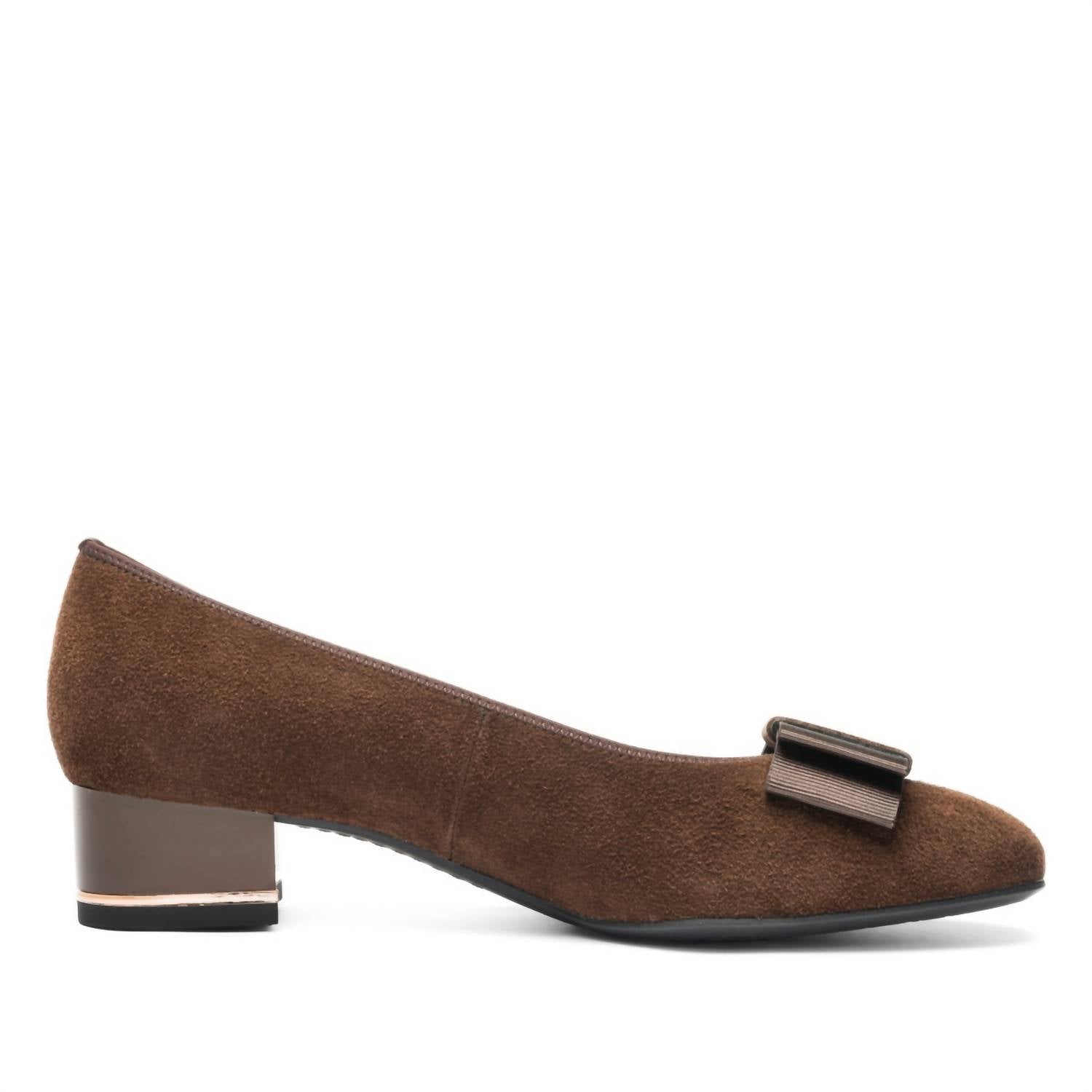 Ara - Women's Garnet Bow Block Heel Pump
