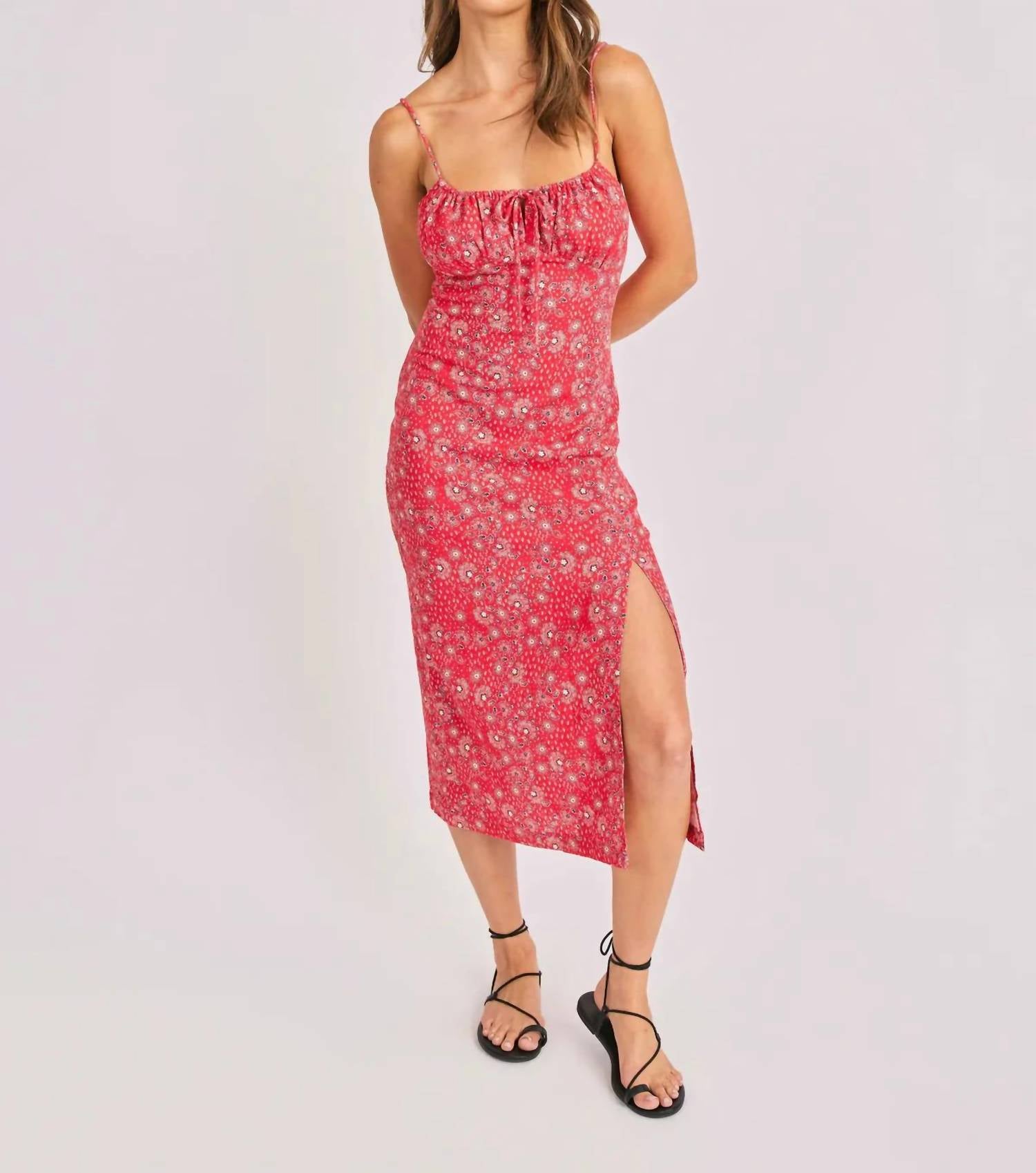 Sadie & Sage - Firecracker Midi Dress