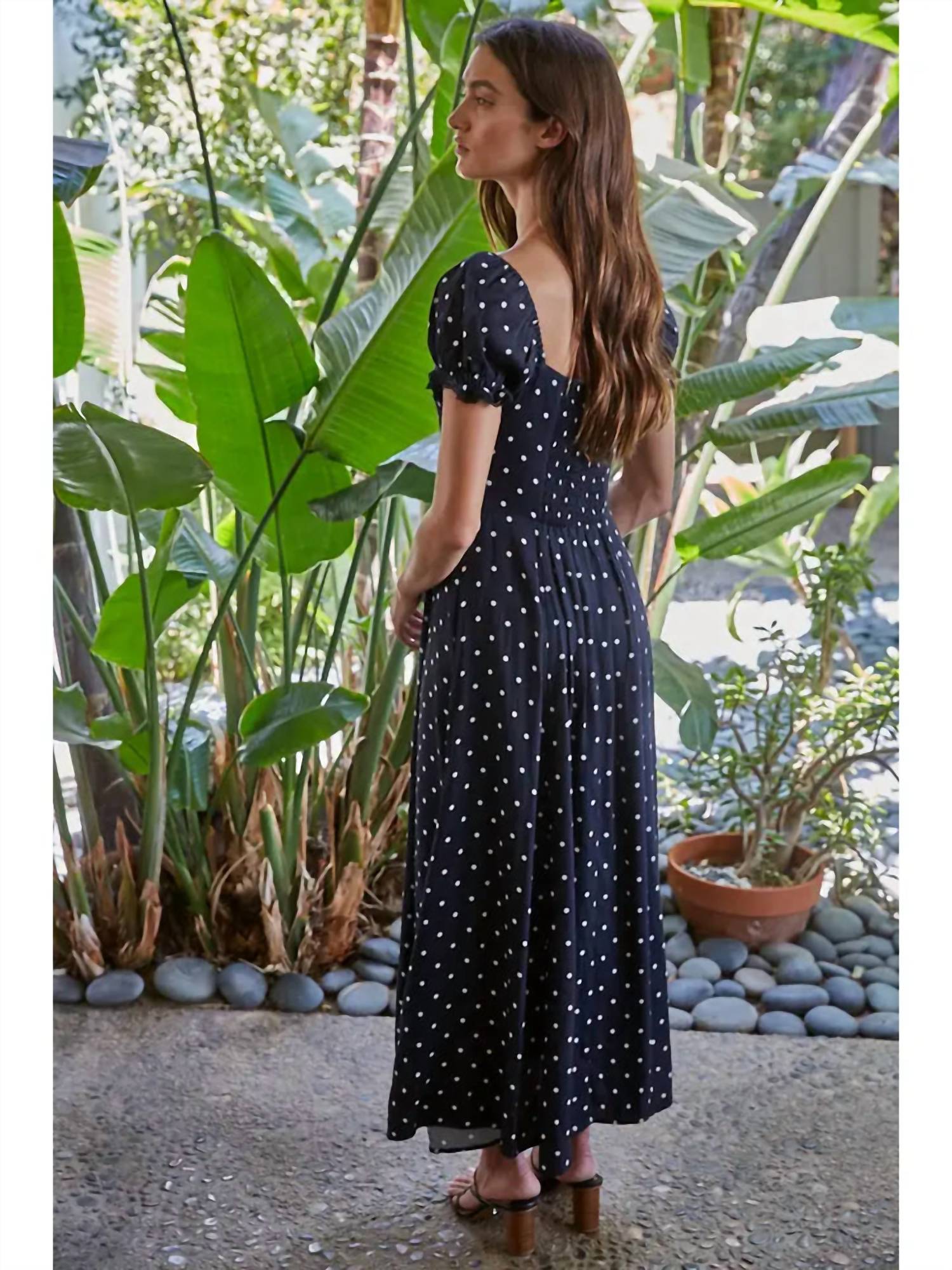 By Together - Pippa Polka Dot Maxi Dress