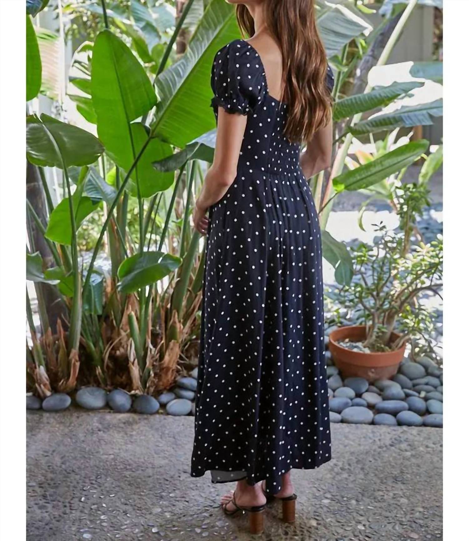 By Together - Pippa Polka Dot Maxi Dress