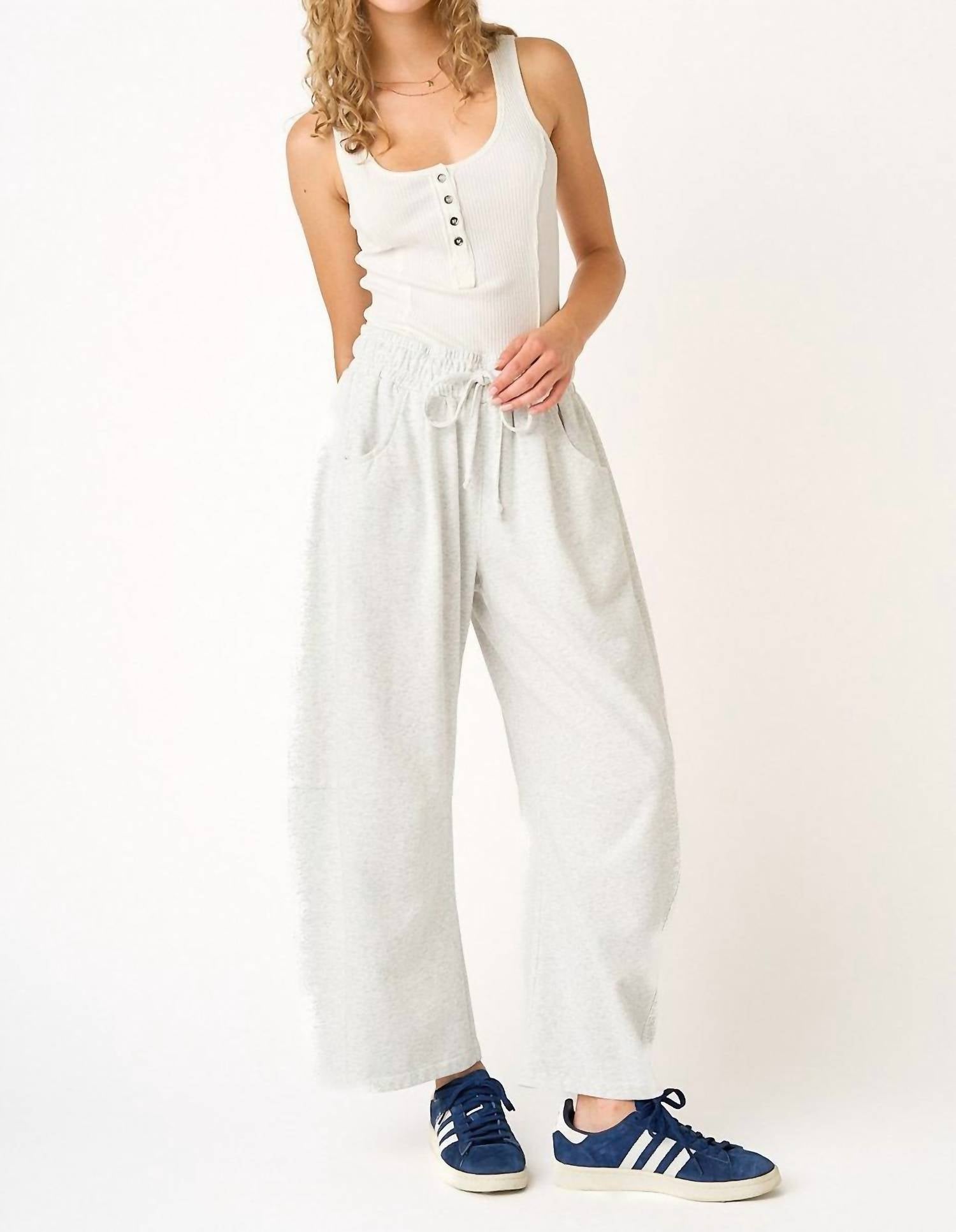 mittoshop Cloud Pull On Pant in ivory - women's pants - view 4