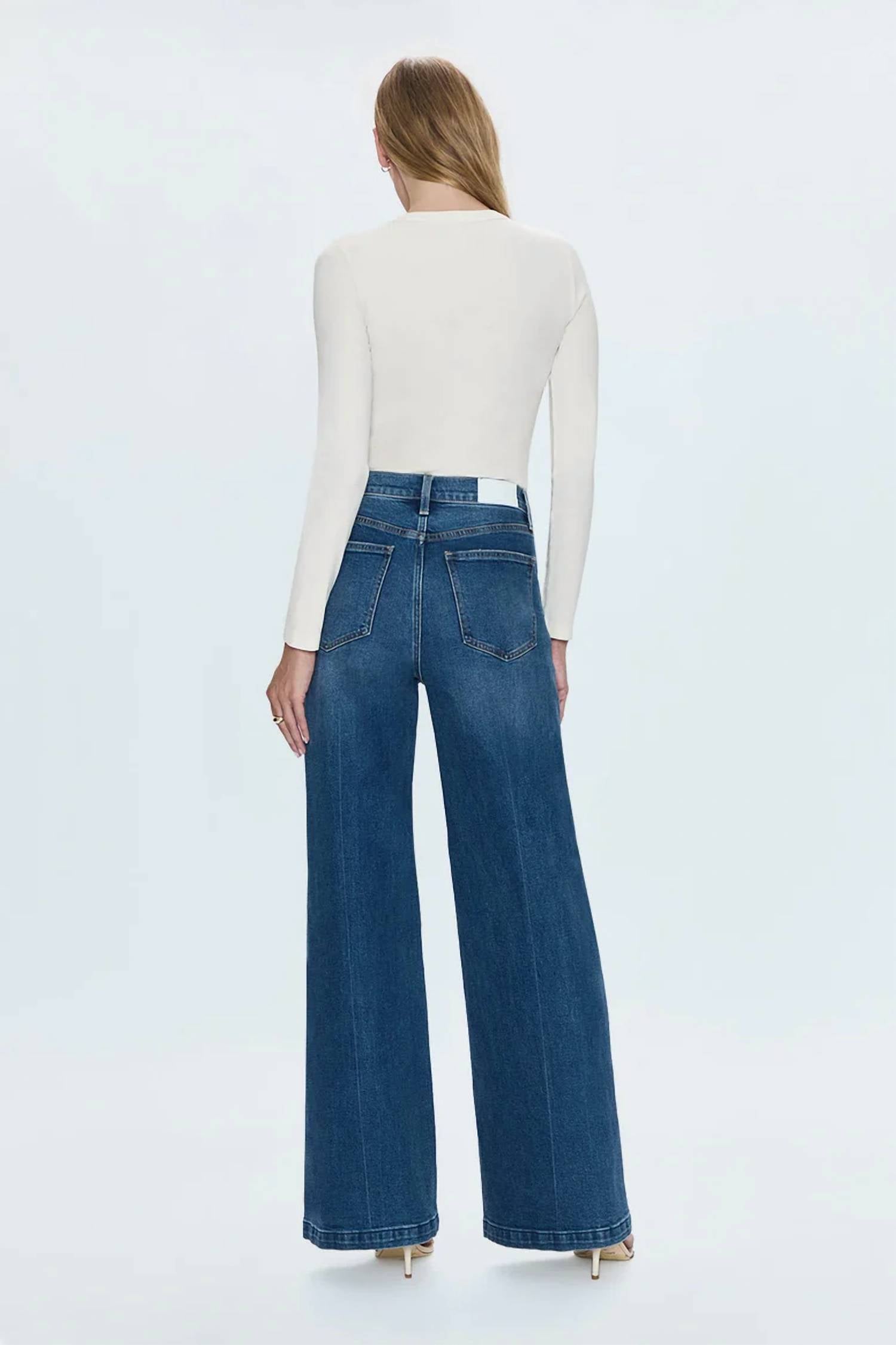 Pistola - Lana High Rise Wide Leg Jeans