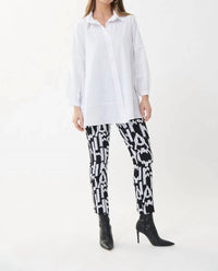 Joseph Ribkoff - Lettering Print Pants
