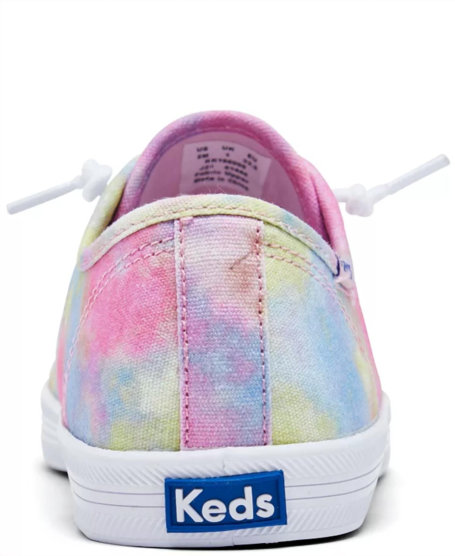 Keds Little Kid's Kickstart Sneakers in tie dye - kids' sneaker - view 6