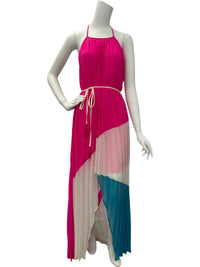 Latiste - Neon Colorblock Maxi Dress