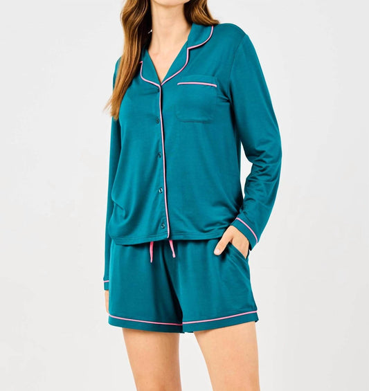 Mary Square - Charlotte Pajama Short Set