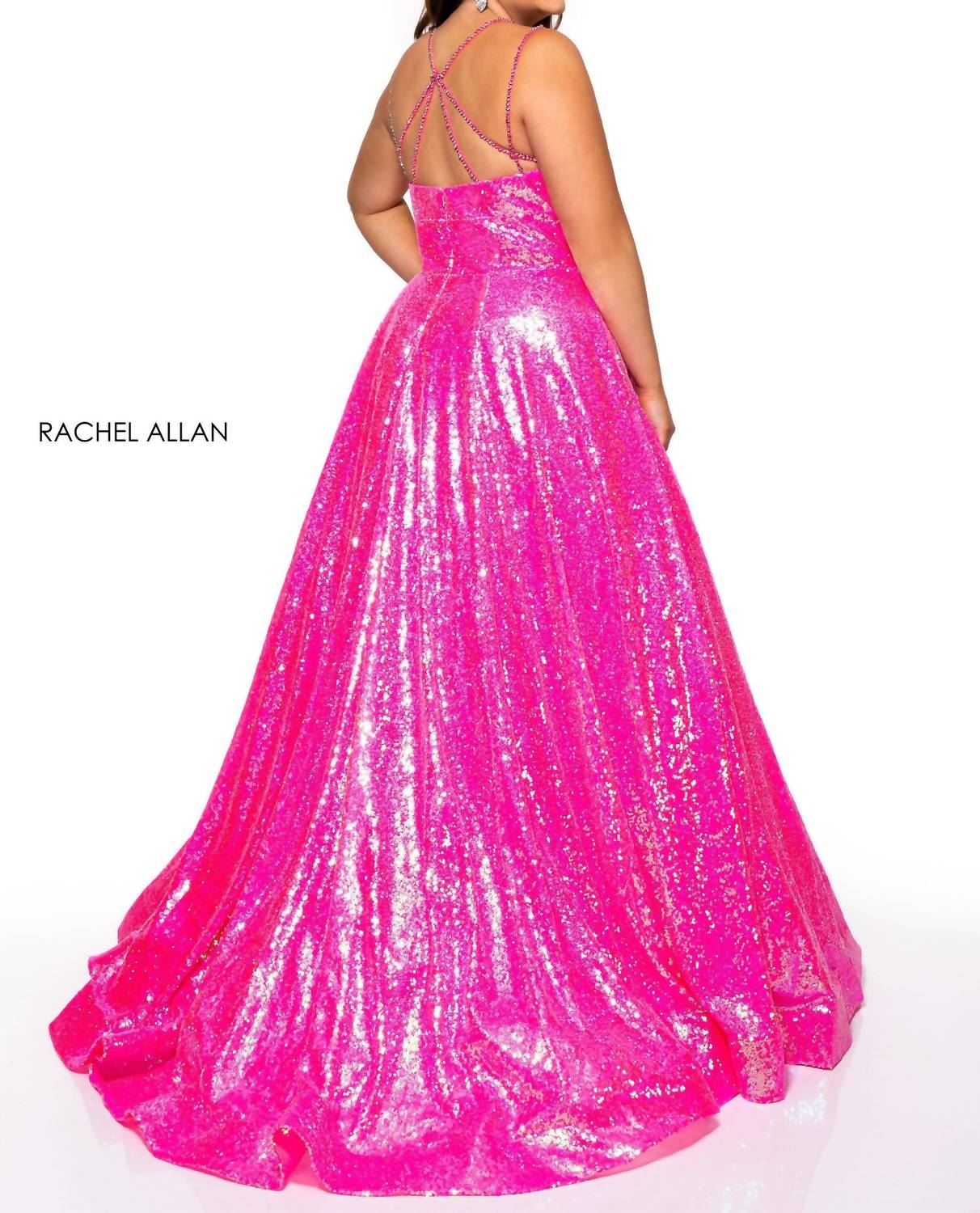 Rachel Allan - V Neck Maxi Dress