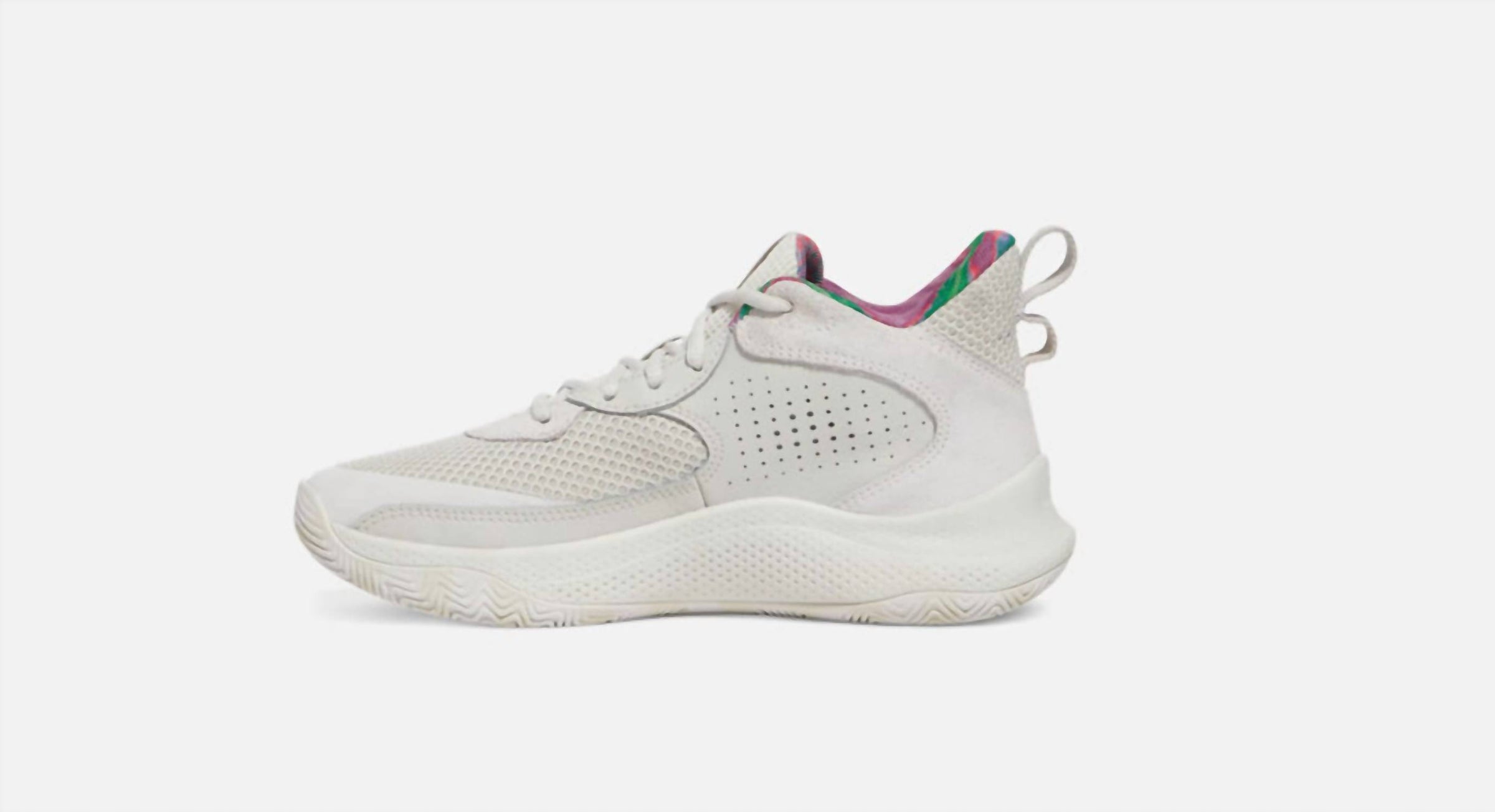 Under Armour - Kid's Curry 3z 24 Suede Basketball Shoes
