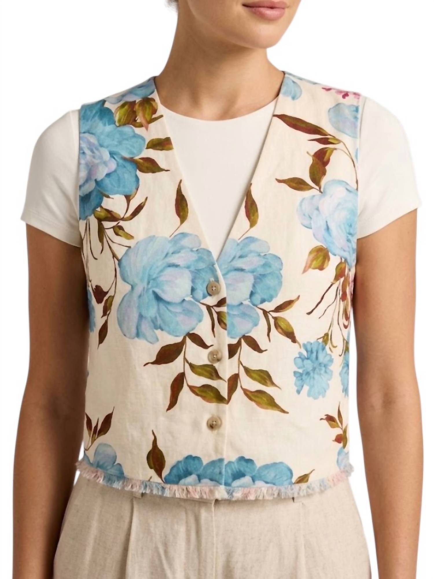 Olivaceous - Isla Vest Top