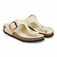 Birkenstock - Women's Gizeh Big Buckle Nubuck Leather Sandals