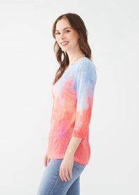 Fdj - Nisa Three Quarter Sleeve Jersey Top