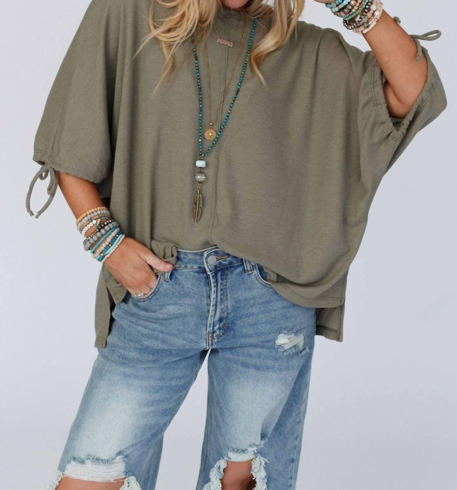 Three Bird Nest - Little Lark Puff Sleeve Tee