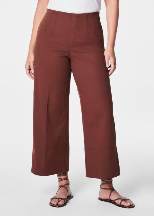 Spanx - Stretch Twill Cropped Wide Leg Pant