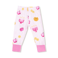 Angel Dear - Girls' Hanukkah Long Sleeve Loungewear Set