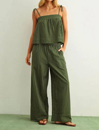 Miou Muse - Market Stripe Pants