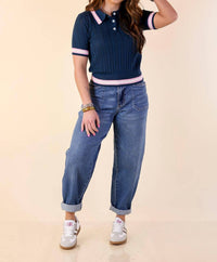 Simply Southern - Cher Polo Sweater