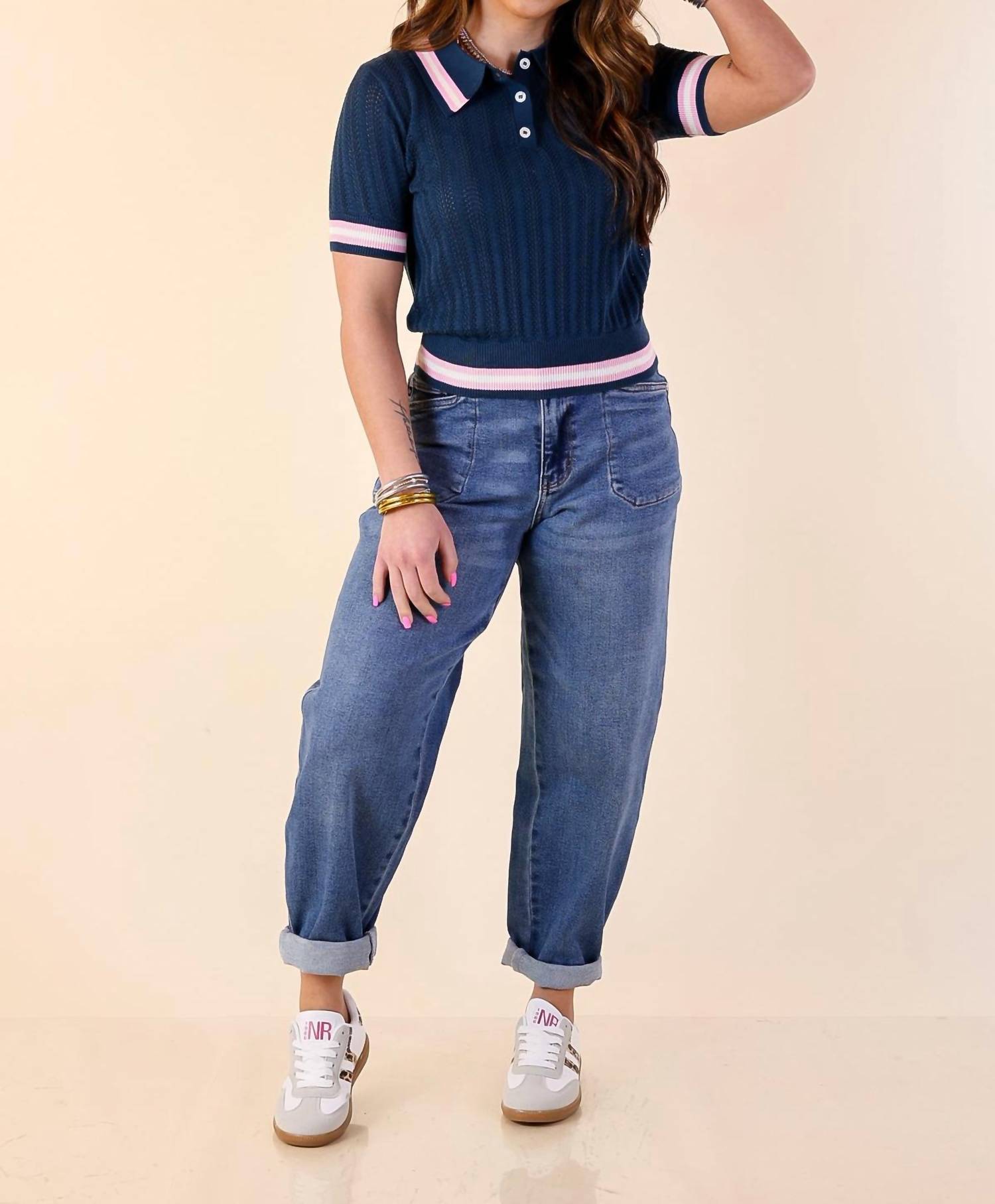 Simply Southern - Cher Polo Sweater