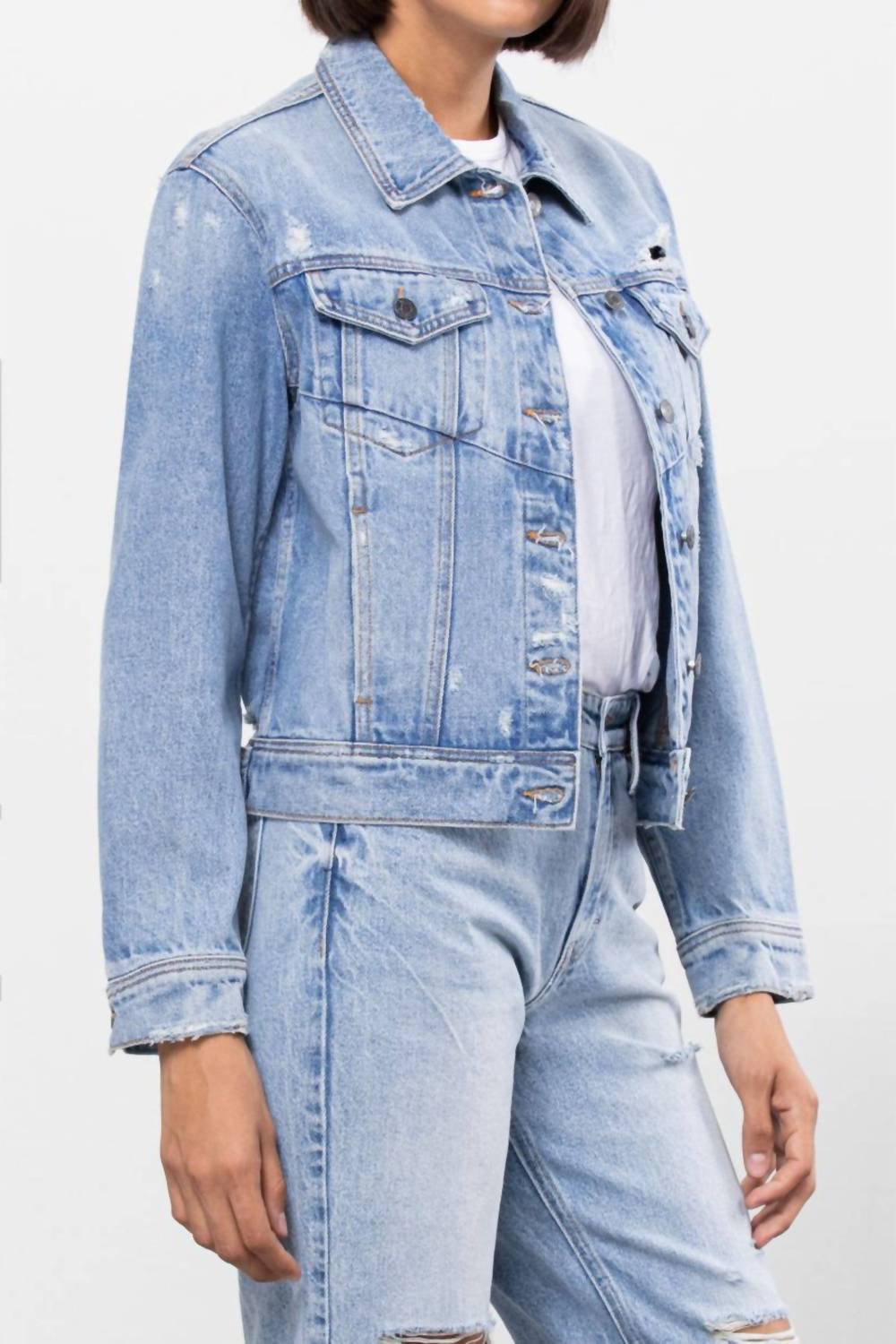 Hidden - Jacki Fitted Denim Jacket