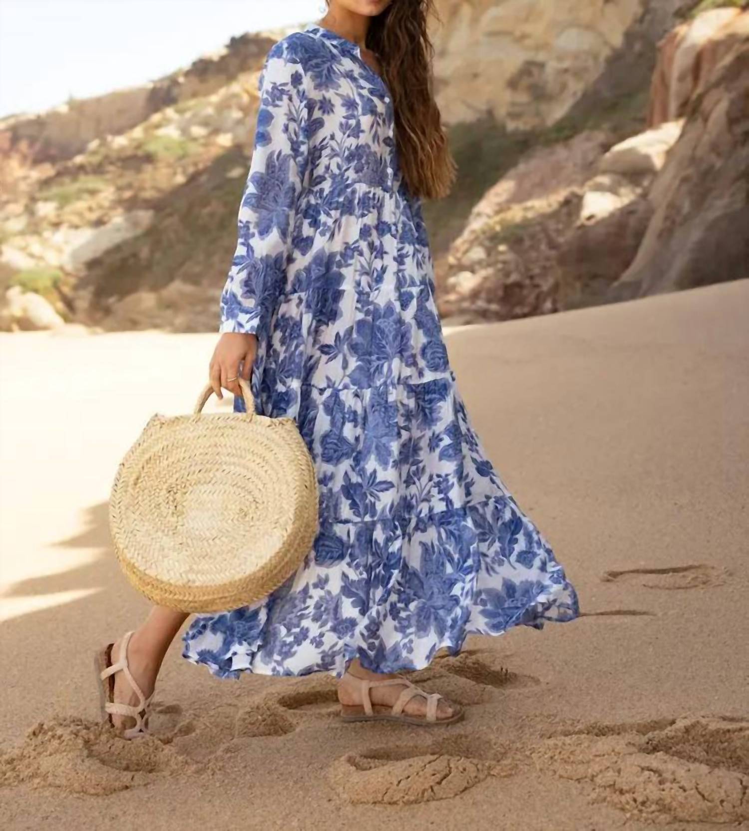 Choklate Paris - Women's Floral Print Marbella Dress