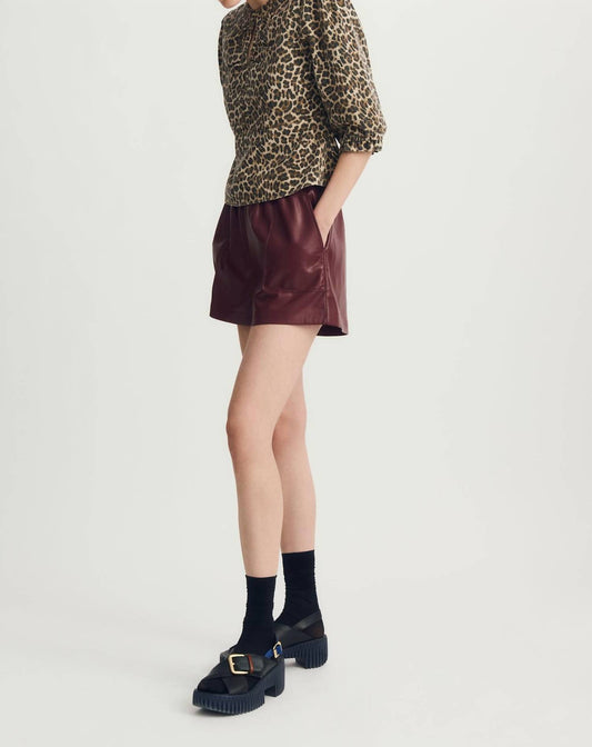 Melissa Nepton - Yumi Leather Short
