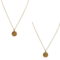Sahira Jewelry Design - Women's Zodiac Constellation Coin Necklace