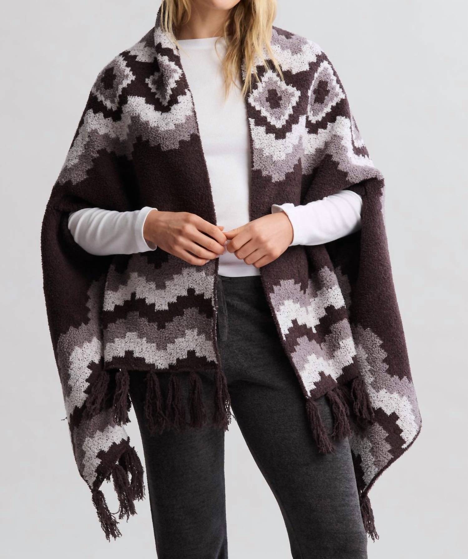 Barefoot Dreams - Cozy chic Mosaic Wrap