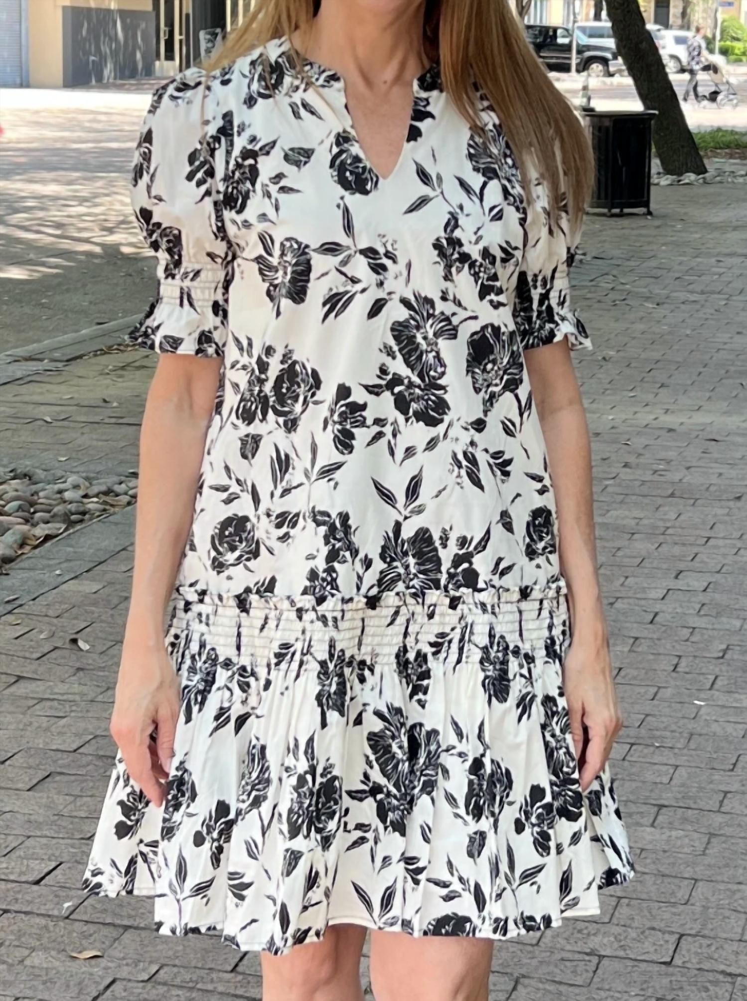 She + Sky - Floral Midi Dress