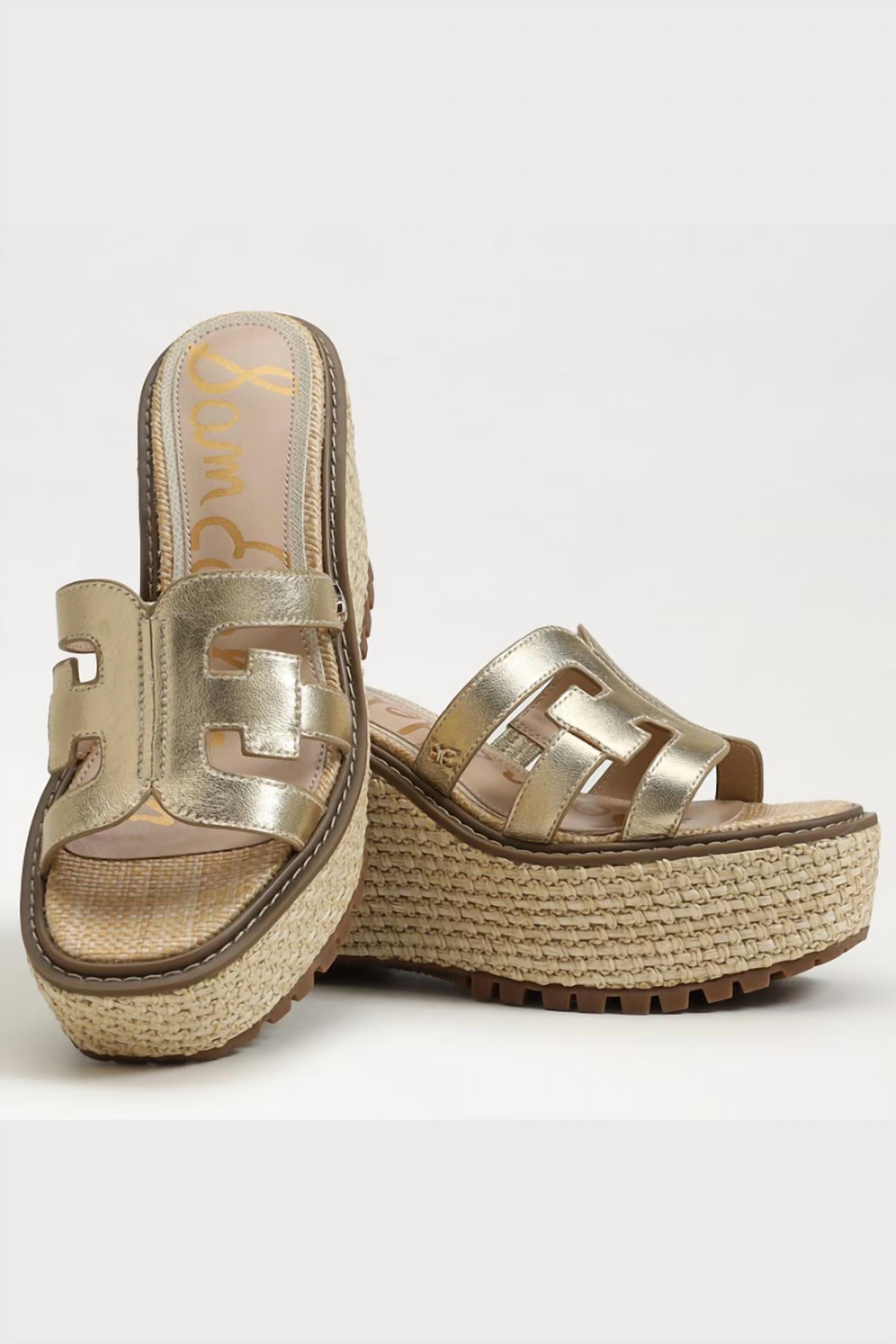Sam Edelman - Women's Laine Platform Wedge Sandal