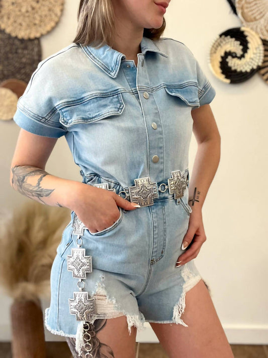 Blakeley - Destined For Denim Romper