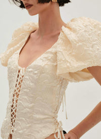 For Love & Lemons - Frosted Organza Top
