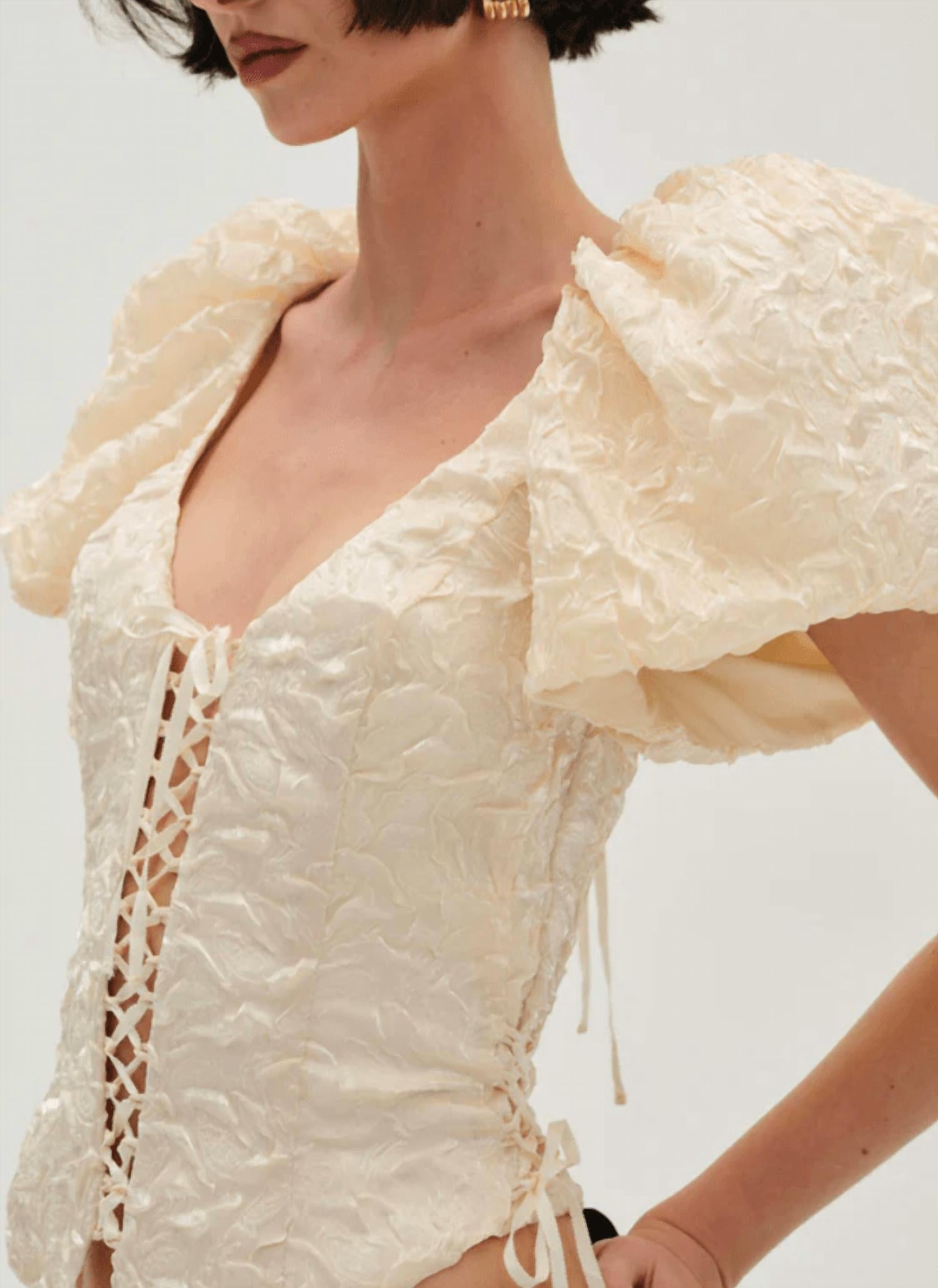 For Love & Lemons - Frosted Organza Top