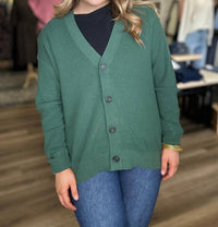 Zenana - V-neck Button Cardigan
