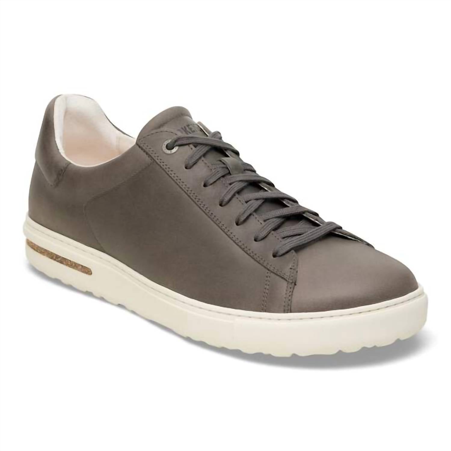 BIRKENSTOCK MEN'S BEND LOW SNEAKER in iron 1 - men's sneaker